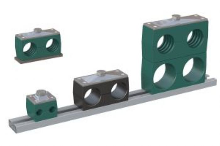 Abrazadera Hidraulica Serie Twin para tubería, tubo y manguera
